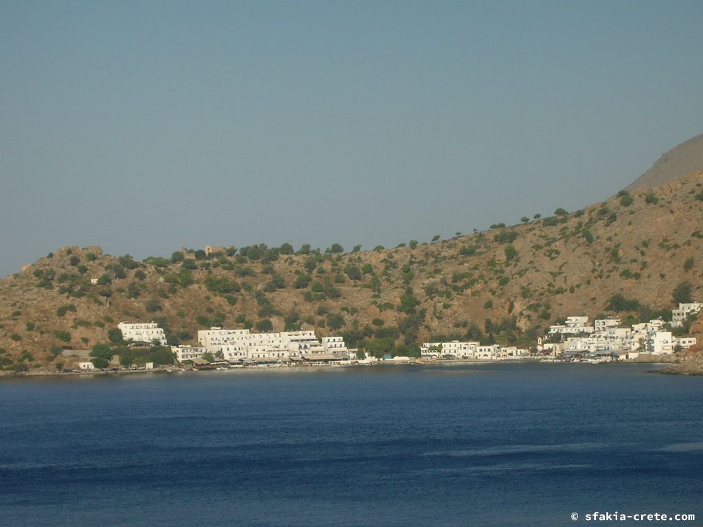 Photo report of a stay around Loutro, Sfakia, Crete in July 2009